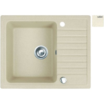 Zlewozmywak granitowy 1-komorowy safari Deante Reflex ZUX 111A